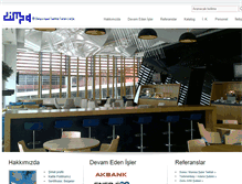 Tablet Screenshot of dimpa.com.tr